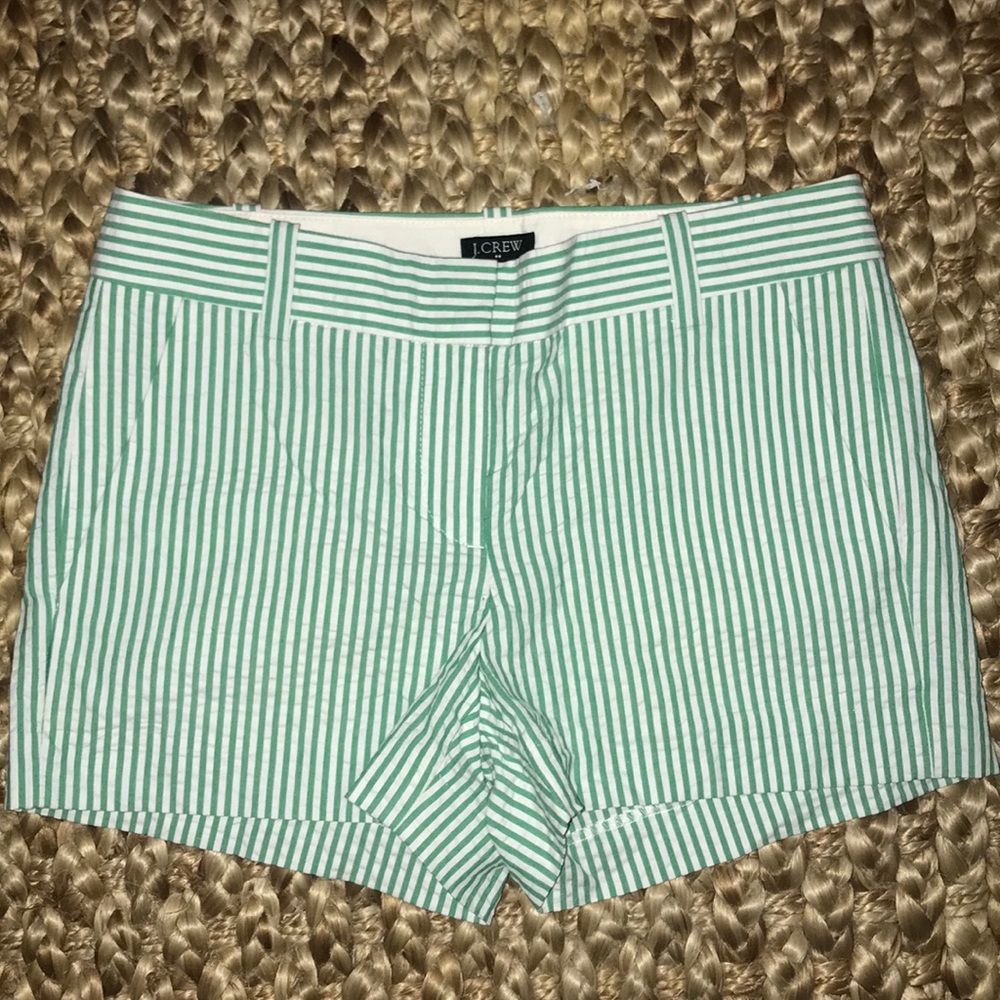 JCrew  Perfect Summer Seersucker Shorts